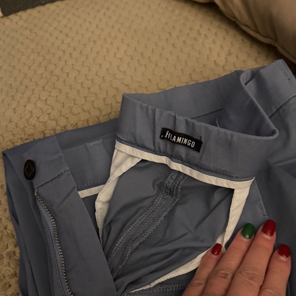 Flamingo Women's Cropped Pants - Gray